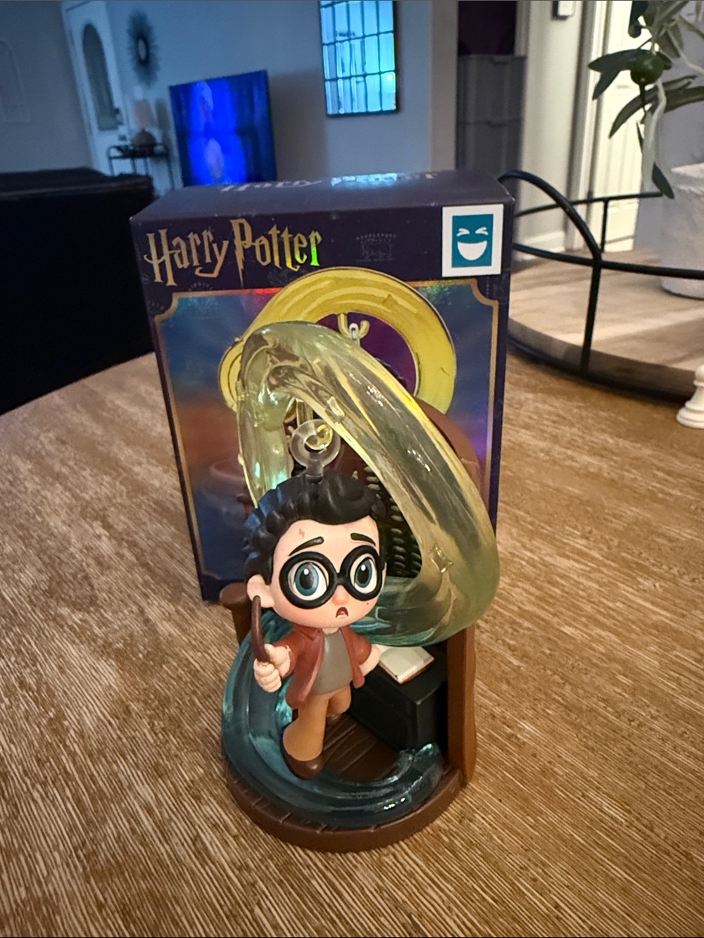 Harry at Ollivanders - Harry Potter Cliff Hangers Hover Figure NWB